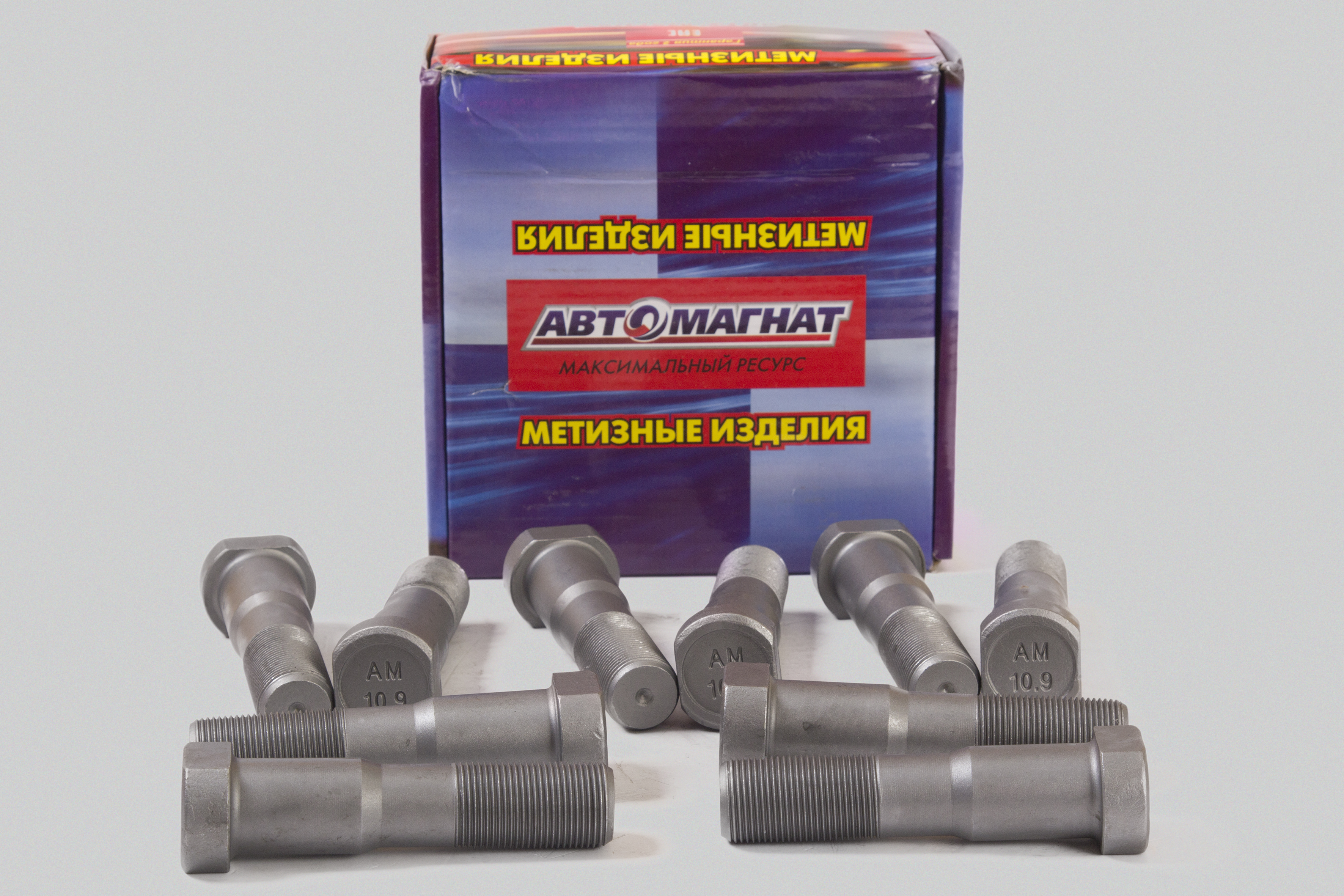 Болт ступицы колеса МАЗ (Еврошпилька) М22х1.5х95 средний ЕВРО (тефлон)   9919-3104051