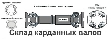 Вал карданный заднего моста 131 131-2201011-01